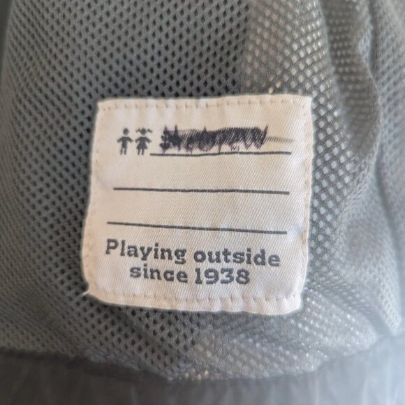 Columbia Omni-Tech Black Boys Windbreaker Jacket Youth XS Waterproof Hood Nylon - Picture 10 of 11